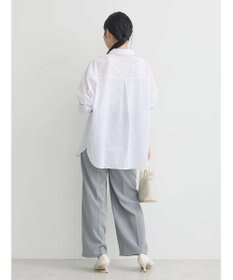 earth music&ecology パールボタンオーバーシャツ