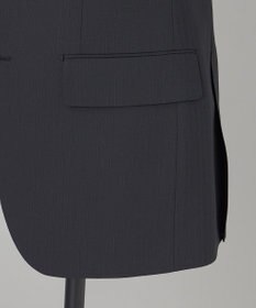 GOTAIRIKU 【オールシーズン対応】WOOL×POLYESTER ライトウェイト スーツ（ブラックストライプ）