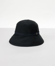 LANVIN黒いバケットハット M~Sサイズ LANVIN COLLECTION（ランバン コレクション） 】グログラン