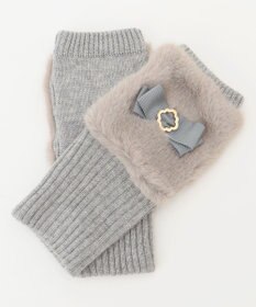 TOCCA KNIT FUR HANDWARMER 手袋