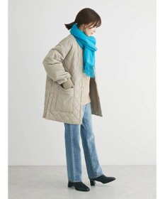 Green Parks 撥水加工　中綿キルトミドル丈コート