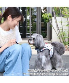 PET PARADISE リサとガスパール 保冷剤ポケット付き ハーネス ＳＭ 中型犬
