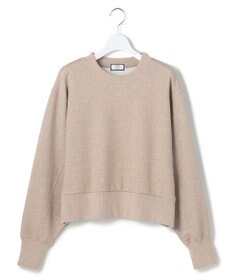 J.PRESS YORK STREET 【WOMEN】ラメ裏毛クルーネック スウェット