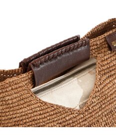 IBIZA ラフィア　2WAYバッグ