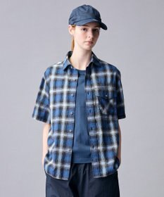 JOSEPH ABBOUD MOUNTAIN 【日本素材/ドライタッチ/軽量/オーガニックコットン】ドライチェック アウトドアシャツ