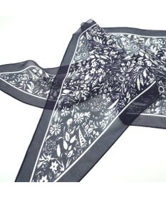 Marca ＜洗えるシルク＞【Marcaオリジナル】小枝更紗 ウォッシャブル シルクローン剣先ストール