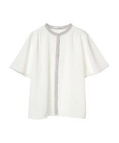 Green Parks ・ＥＬＥＮＣＡＲＥ　ＤＵＥ　バイカラーブラウス