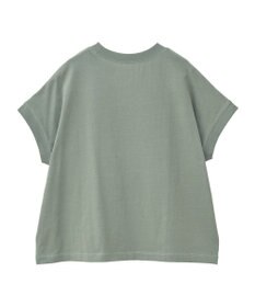 Green Parks フレンチスリーブ刺繍シンプルロゴプルオーバー