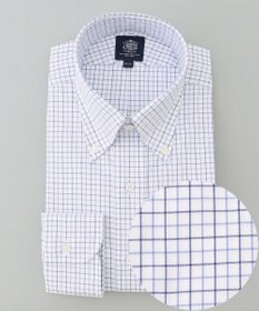 J.PRESS MEN 【PREMIUM PLEATS / 形態安定】スーピマコットンタッタソールチェック シャツ/B.D.