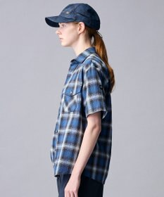 JOSEPH ABBOUD MOUNTAIN 【日本素材/ドライタッチ/軽量/オーガニックコットン】ドライチェック アウトドアシャツ