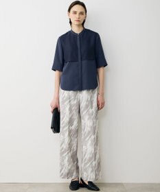 ICB L 【先行予約・WEB限定カラーあり】FluidBackSatin ワイドパンツ