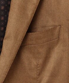 JOSEPH ABBOUD 【キングサイズ・ストレッチ/スウェードタッチ/JAPANファブリック】コマ スウェード ジャケット