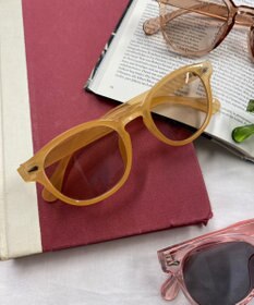 WEGO 【ユニセックス着用ITEM】クリアフレームカラーアイウェア