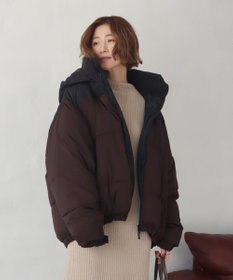 WEGO 【25年秋冬新作/ユニセックス着用ITEM/SMLサイズ展開】2WAYパファーブルゾン