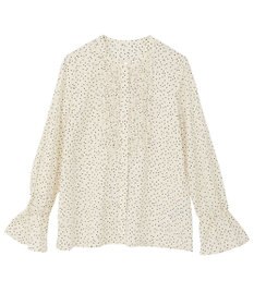 YECCA VECCA フリルデザインブラウス