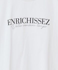 Green Parks フレンチスリーブ刺繍シンプルロゴプルオーバー