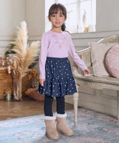 ANY KIDS 【WEB限定】7days プリント 長袖Tシャツ