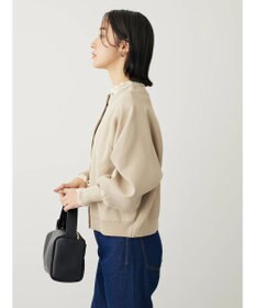 Green Parks ・ｆｕｒｒｙ　ｒａｔｅ２ｗａｙかる~いニットカーデ