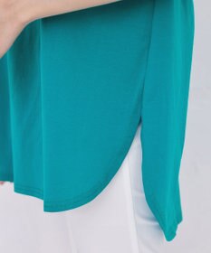 Tiaclasse L 【洗える】ボリュームフレンチカットソーチュニック