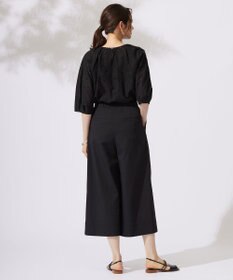 自由区 【カタログ掲載・洗える】エンブロイダリーローン ブラウス