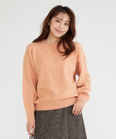 Feroux 【洗える】クルーネックニット プルオーバー