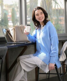 Green Parks ここちニットＶネックカーディガン