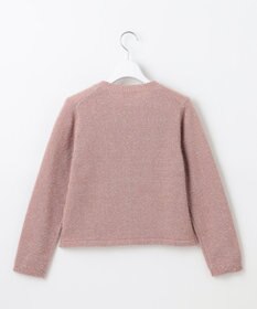 Feroux 【洗える】ラメシャギー カーディガン