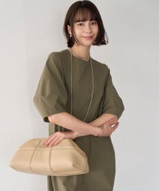 UNFILO FINE MOVE ランタンスリーブワンピース