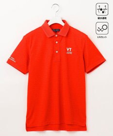 23区GOLF 【MEN】【吸水速乾/UVケア】ＹＥＬＬ柄ジャガード ポロシャツ