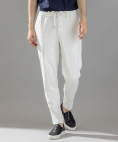 JOSEPH HOMME 新素材【ストレッチ/洗える/撥水/UVカット/接触冷感/防透性/防汚性】プルシェルポンチ  / ドロスト付テーパードパンツ PEGG CONVERTIBLE