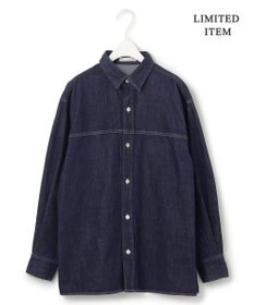 ICB 【WEB限定・洗える】コットンソフトデニム ジャケット