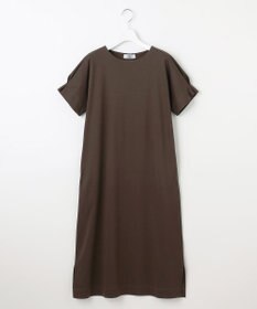 J.PRESS LADIES 【WEB限定カラーあり・洗える】コットンスムース ドルマンスリーブ ワンピース