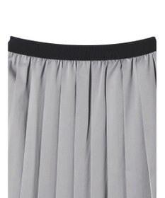 earth music&ecology サテンプリーツスカート