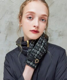 TOCCA 【数量限定・スマートフォンタッチ可能】TWEED GLOVES 手袋