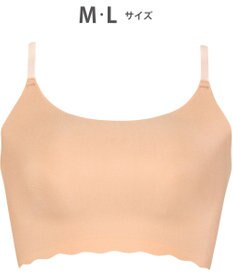 WACOAL 【GOCOCi ゴコチ】 ノンワイヤー ハーフトップ 伸びのよい素材を使用 ムレにくく快適 フラット仕上げ ホックなし ブラトップ レディース CGG220 /ワコール