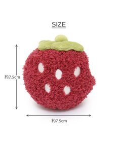 PET PARADISE ペットパラダイス ふわころトイ 《いちご  レッド》 小型犬