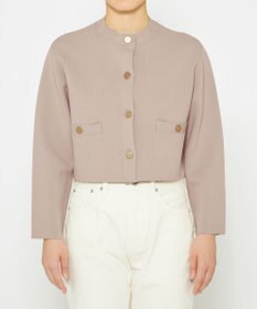 uncrave 【手洗い可】ヴィスコースナイロン ジャガード ニットジャケット（uncrave STANDARD）