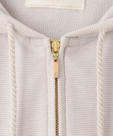 ANY SIS 【UVケア・接触冷感】リップル パーカー