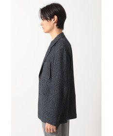 DAKS 軽量ヘリンボーン カジュアルテーラードブレザー