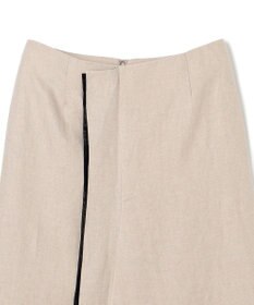 BEIGE， CHESTNUT / デザインスカート