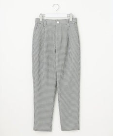 23区GOLF 【WOMEN】【撥水】ギンガムサッカー テーパードパンツ