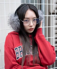 WEGO ボリュームMIXファーイヤーマフ