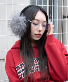 WEGO ボリュームMIXファーイヤーマフ