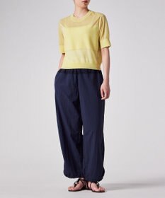 Paul Smith 【洗える】シアーボーダー 半袖ニット