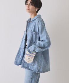 AMERICAN HOLIC ペイントデニムカバーオールジャケット