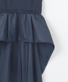 #Newans 【撥水/マシンウォッシャブル】クリオネシルエットコンビドレス