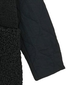 earth music&ecology ボアキルトミドルコート