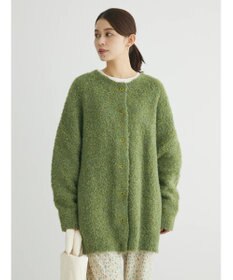 Green Parks ブークレゆるニットカーディガン