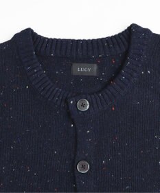 WEGO ネップクルーネックカーディガン