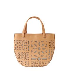 genten セイル カットワーク 手提げバッグ